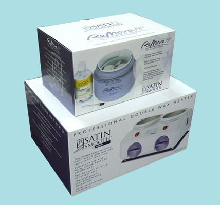 Recycleerbare internationale expressbox met flap-sluiting
